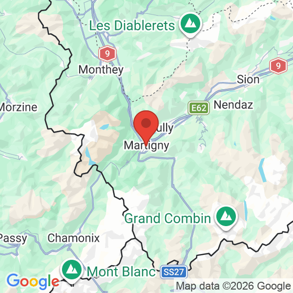 Carte de l'activité