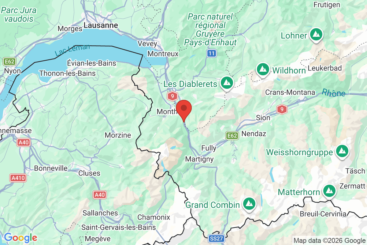 Carte de l'activité