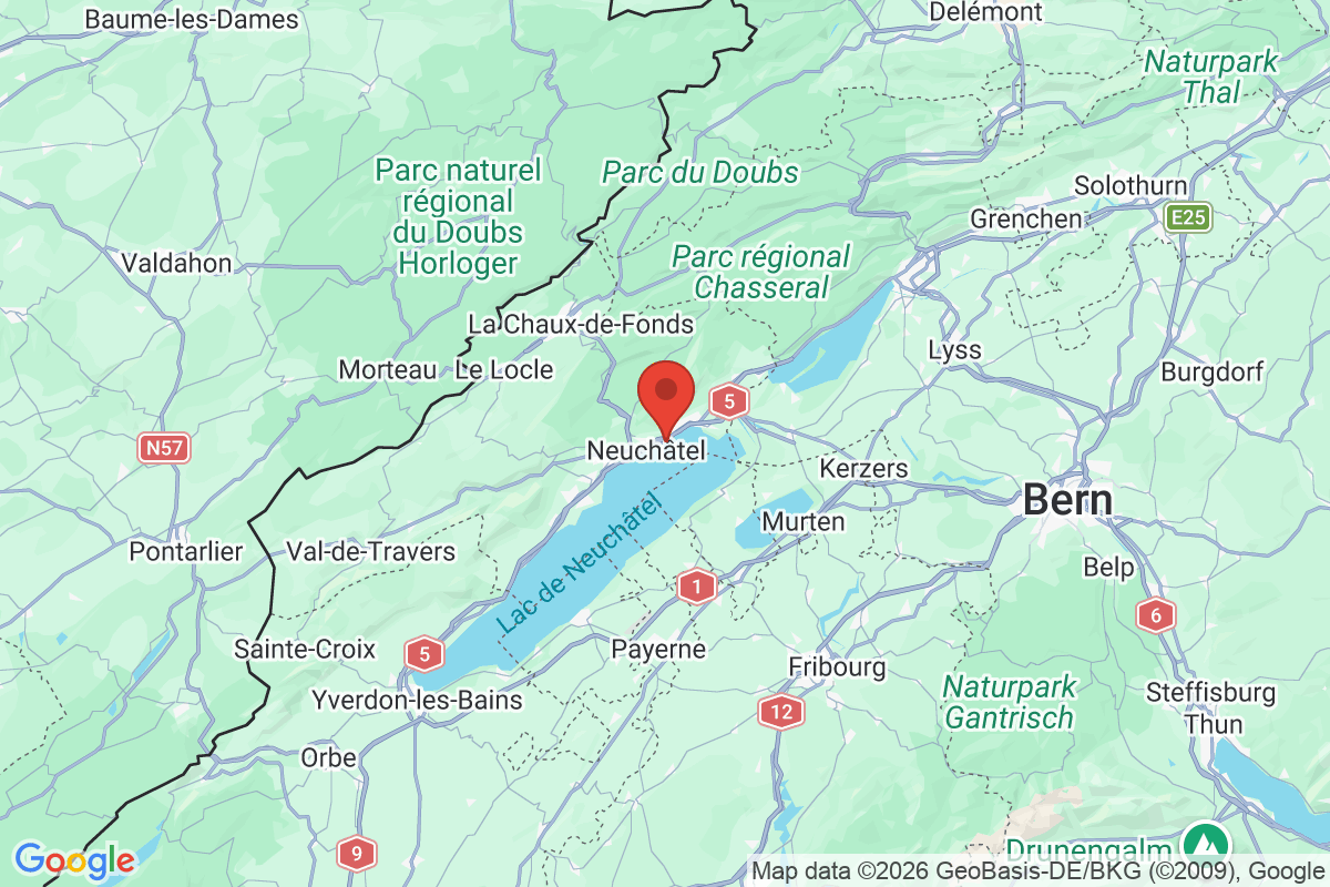 Carte de l'activité
