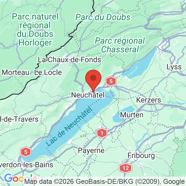 Carte de l'activité