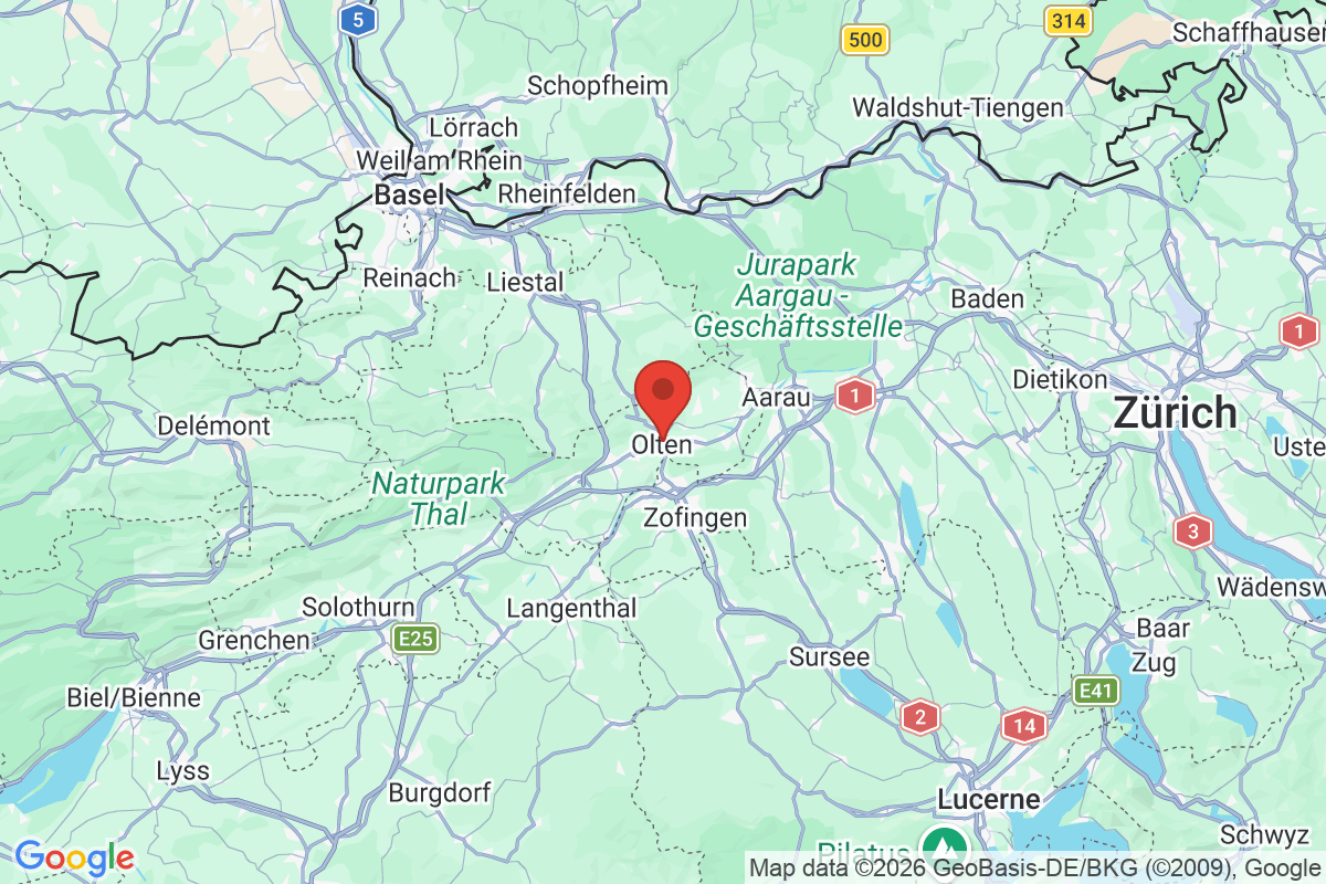 Carte de l'activité