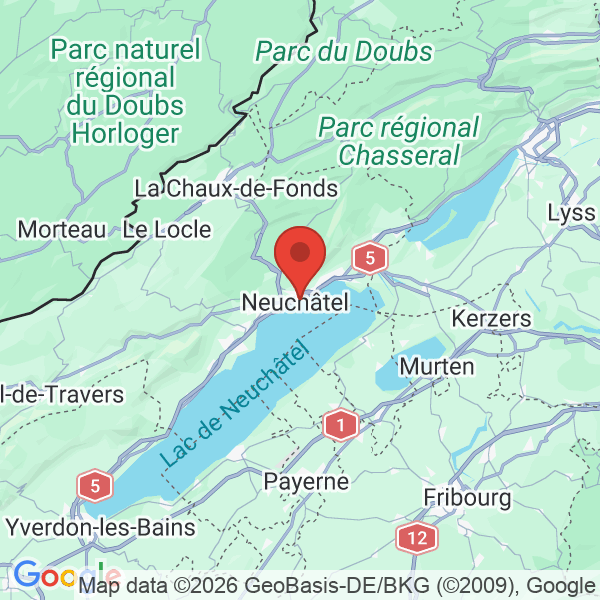 Carte de l'activité