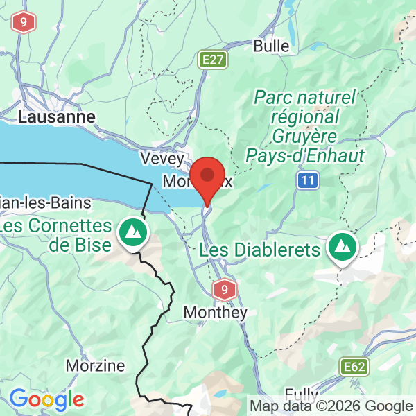 Carte de l'activité