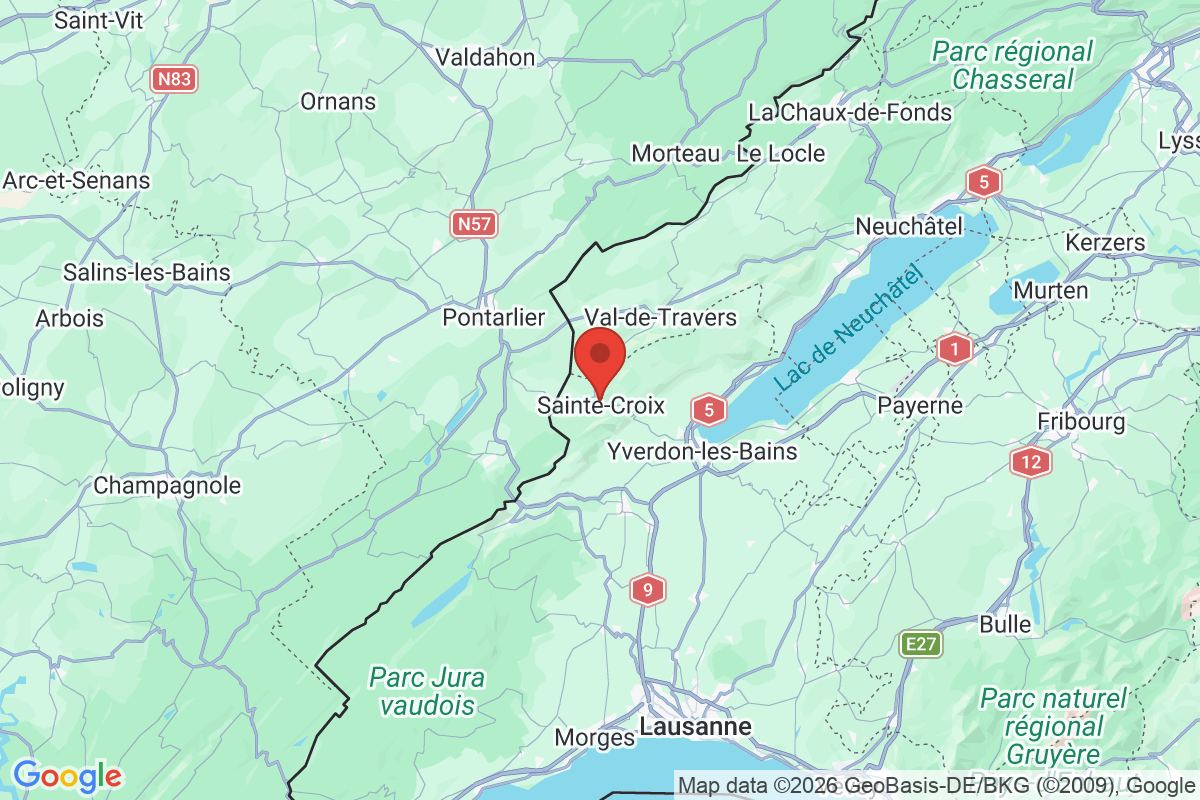 Carte de l'activité