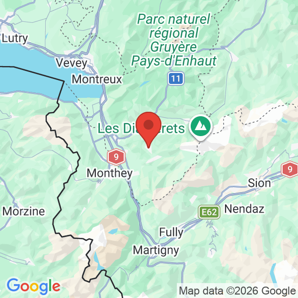 Carte de l'activité