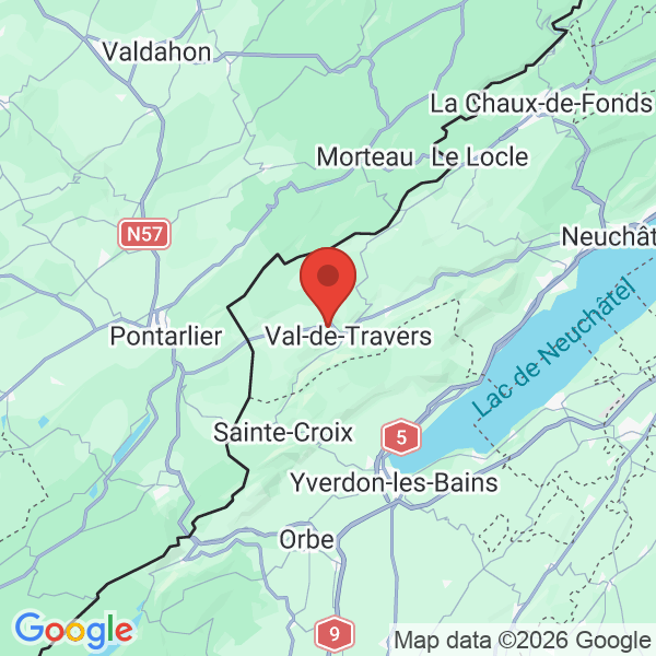 Carte de l'activité