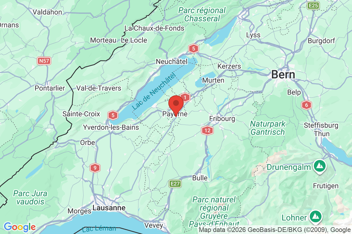 Carte de l'activité