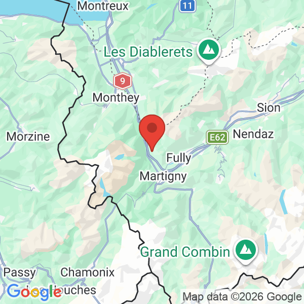 Carte de l'activité