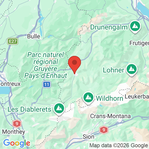 Carte de l'activité