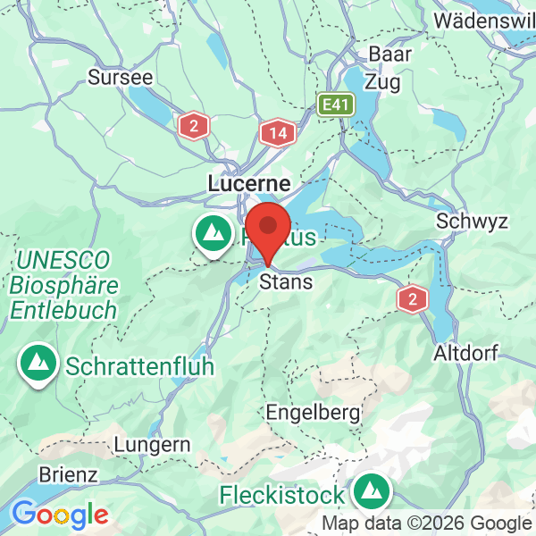 Carte de l'activité
