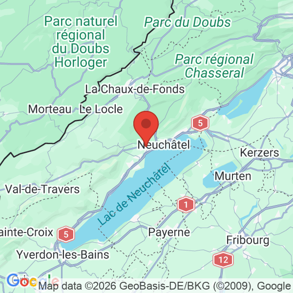 Carte de l'activité