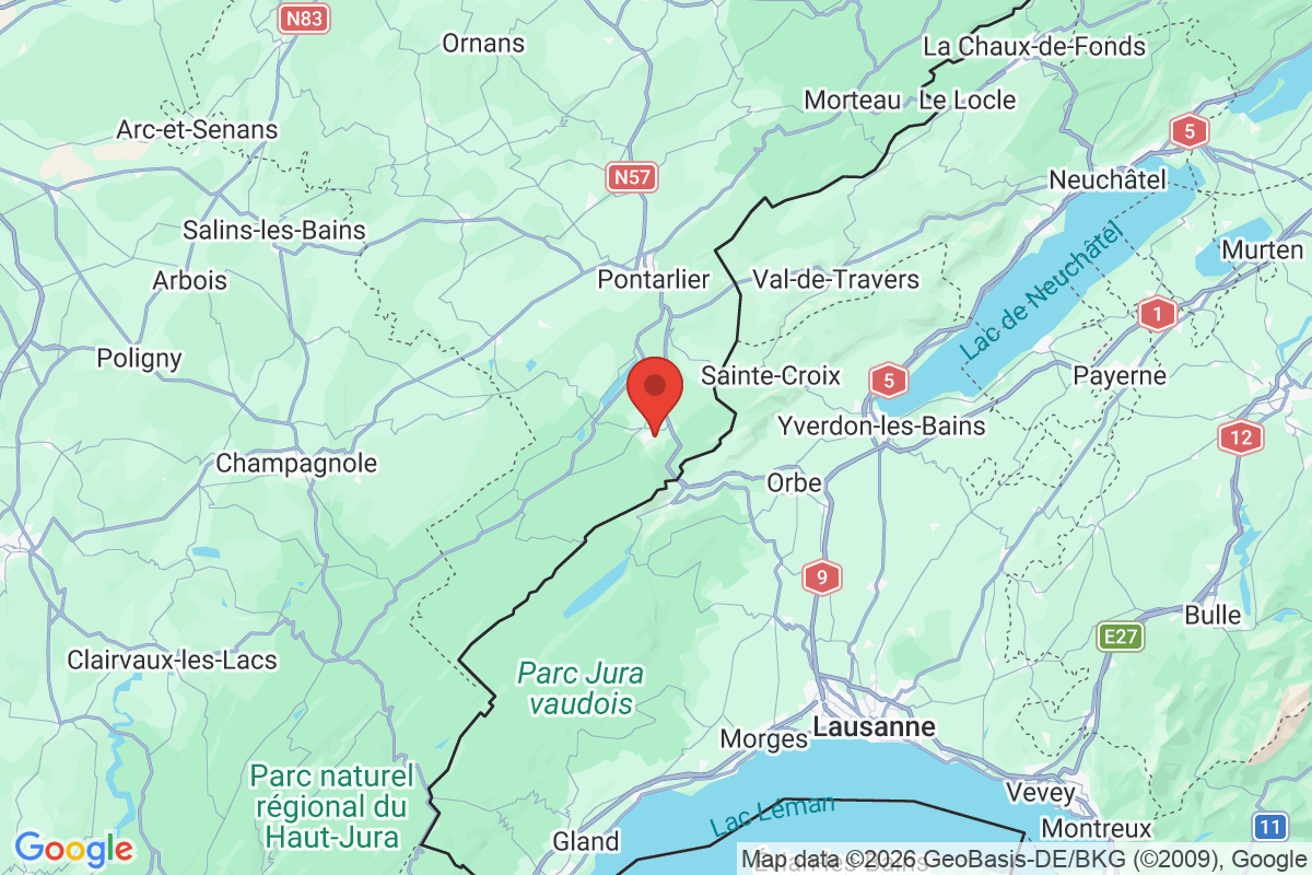 Carte de l'activité