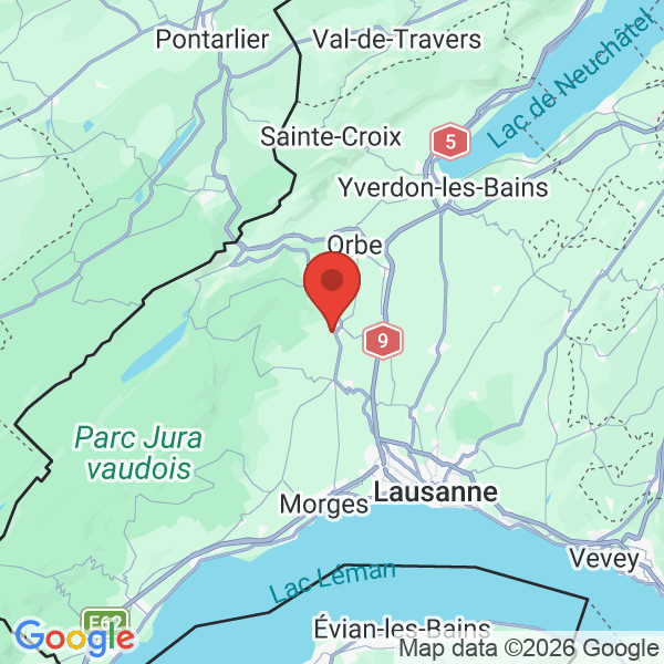 Carte de l'activité