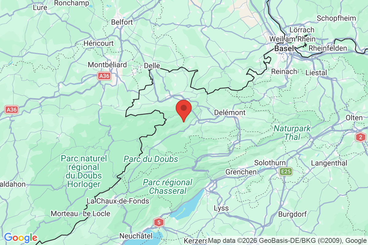 Carte de l'activité