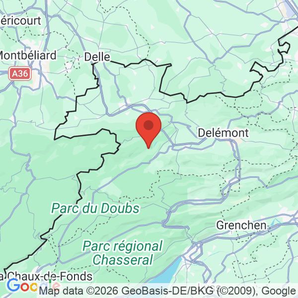 Carte de l'activité