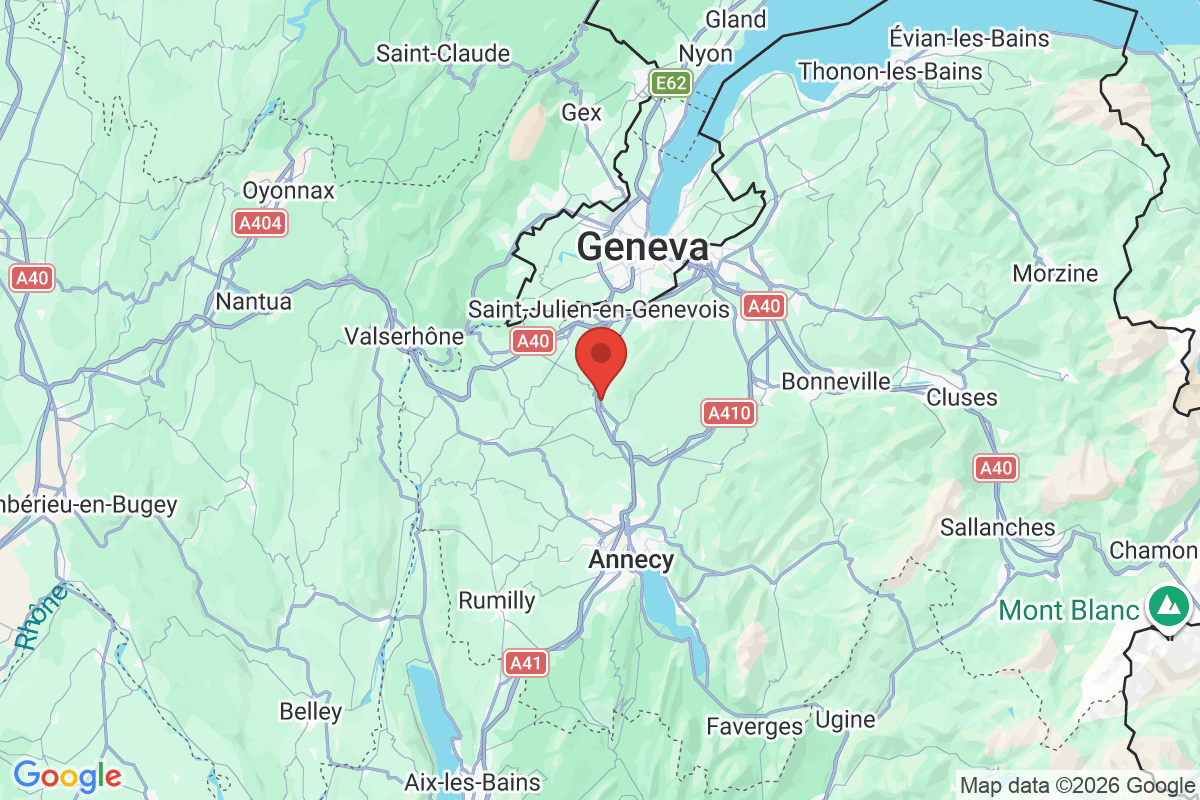 Carte de l'activité