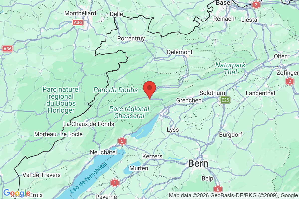 Carte de l'activité