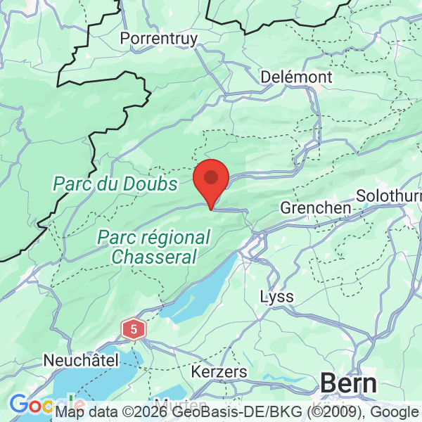 Carte de l'activité
