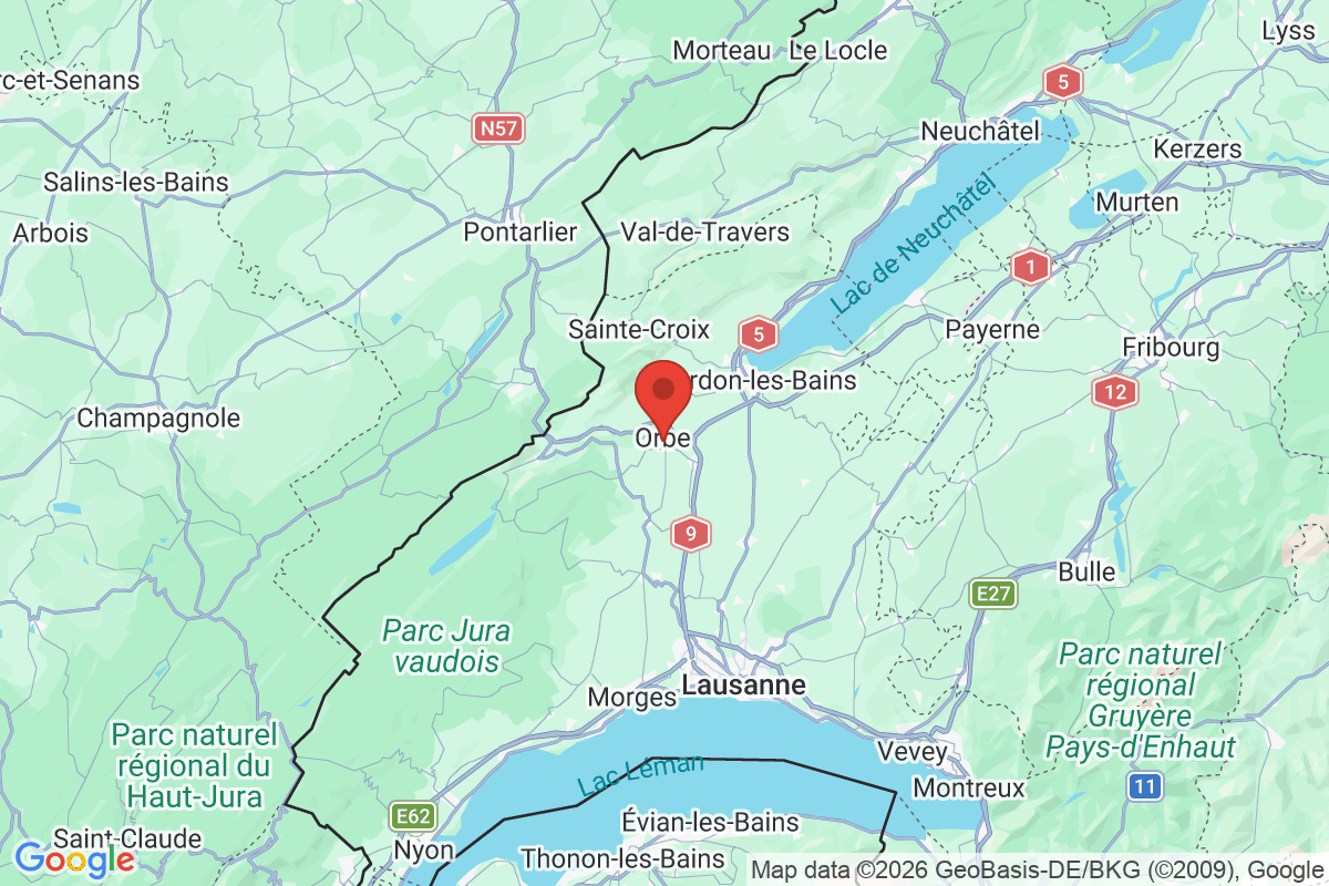 Carte de l'activité