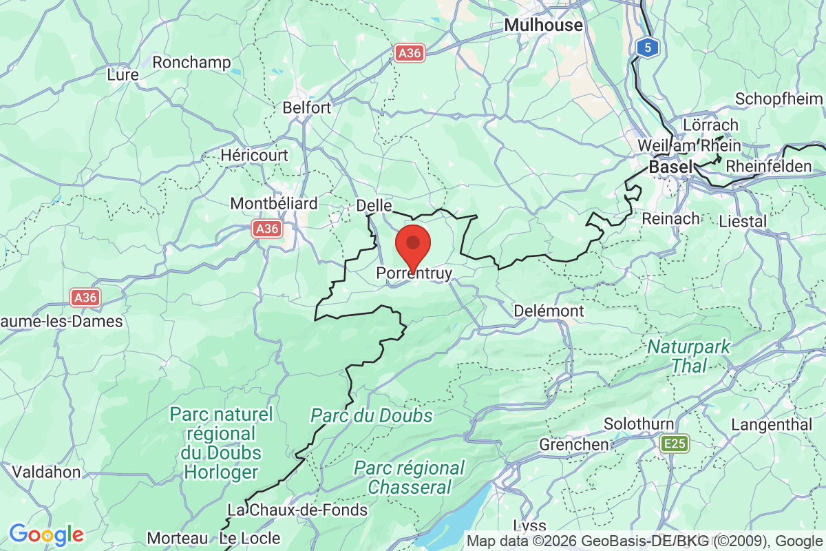 Carte de l'activité