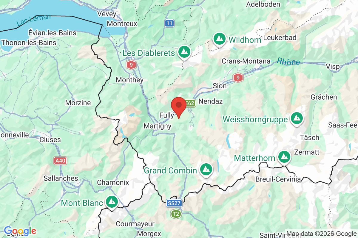 Carte de l'activité