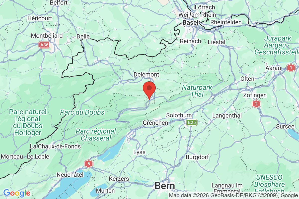 Carte de l'activité