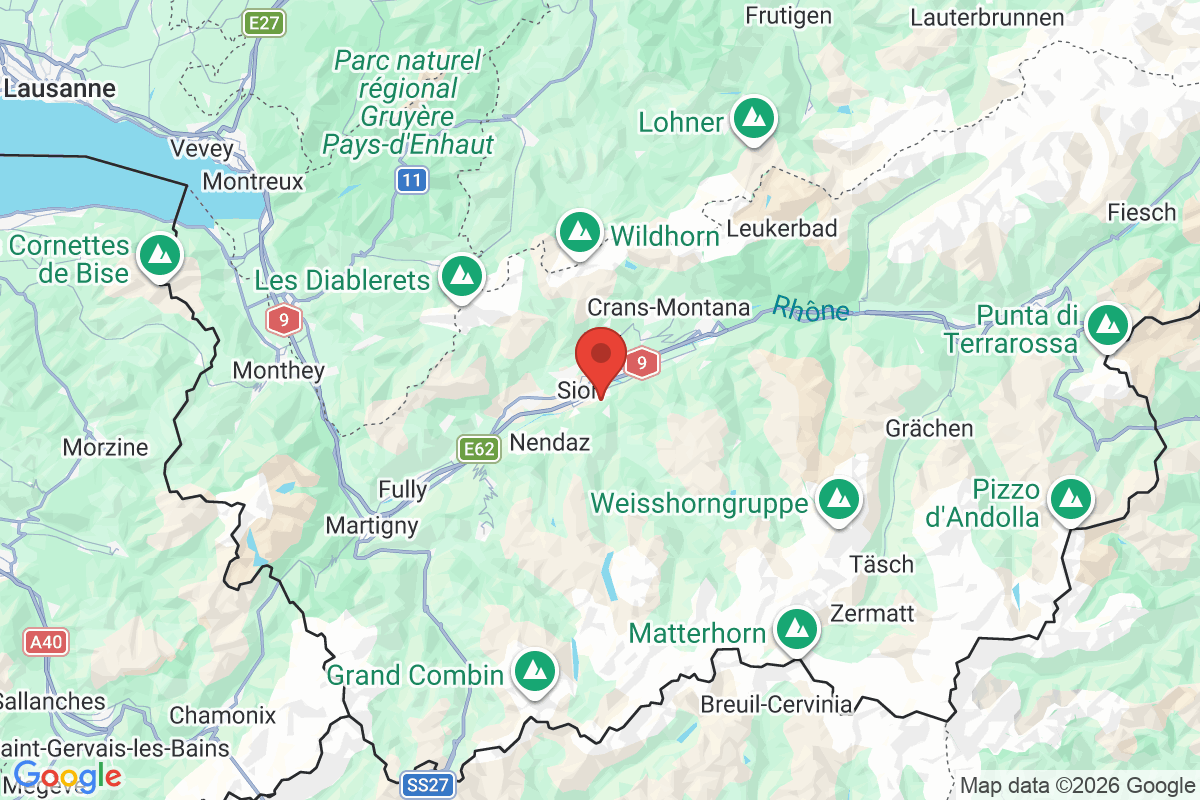 Carte de l'activité