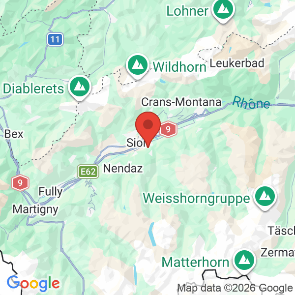 Carte de l'activité