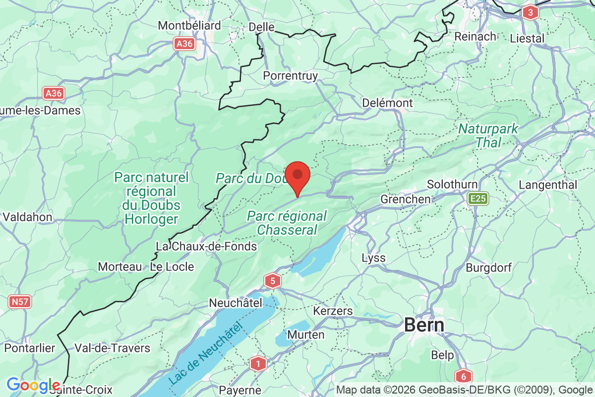 Carte de l'activité