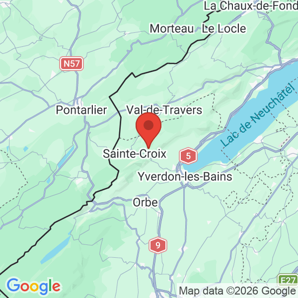 Carte de l'activité