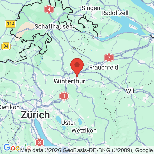 Carte de l'activité