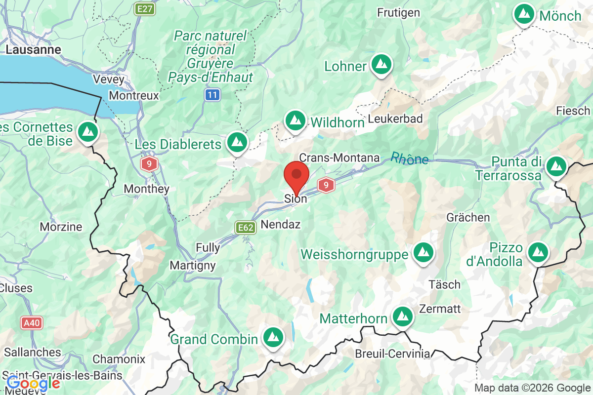 Carte de l'activité
