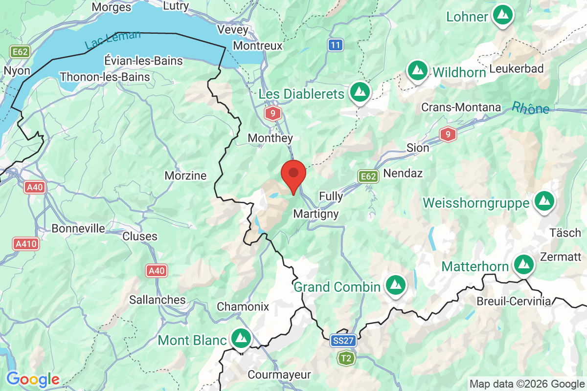 Carte de l'activité