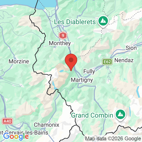 Carte de l'activité
