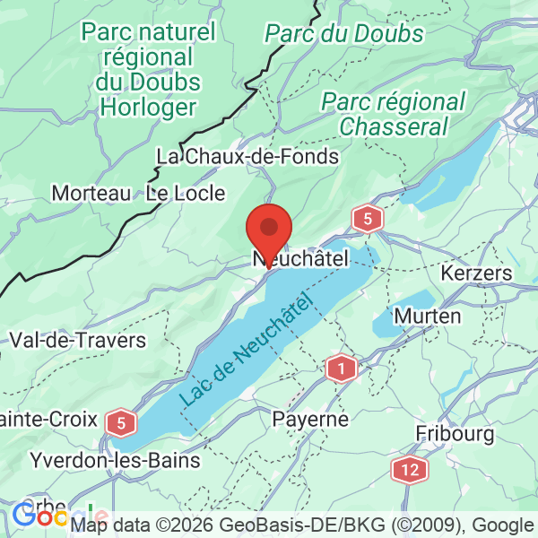 Carte de l'activité