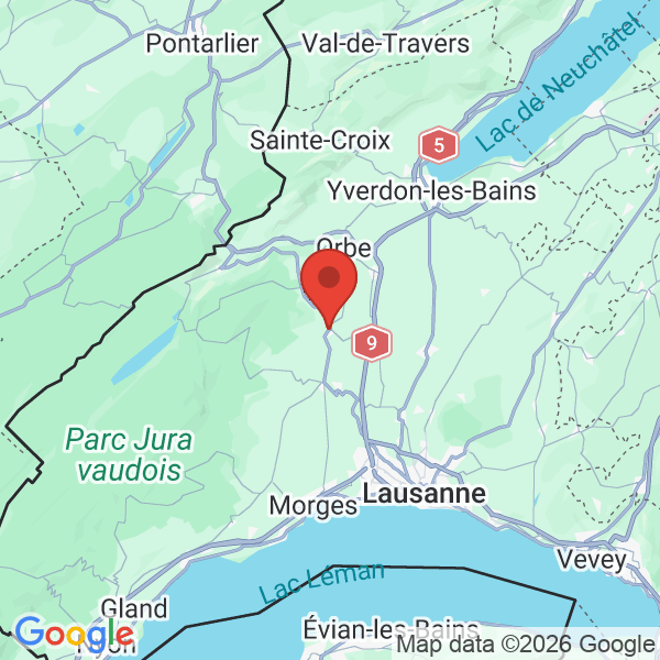 Carte de l'activité