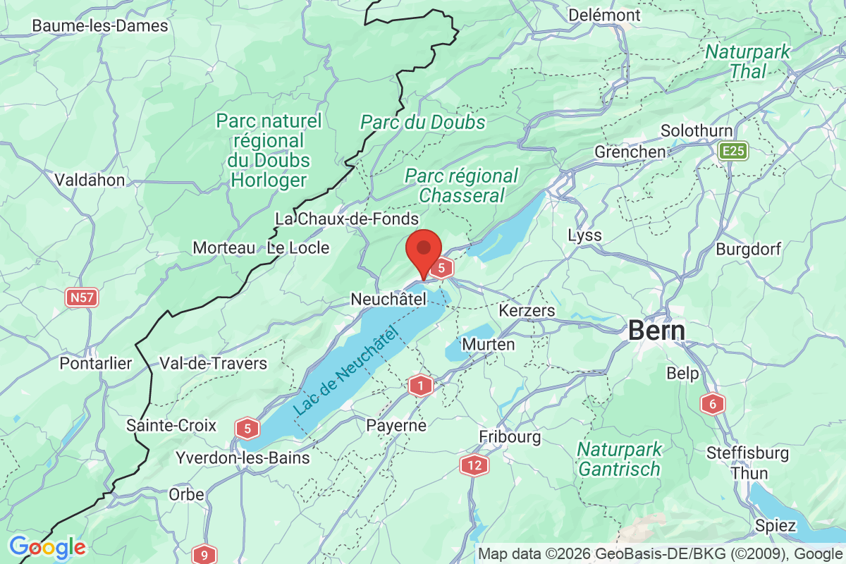 Carte de l'activité