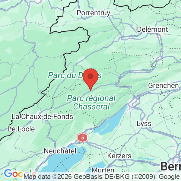 Carte de l'activité
