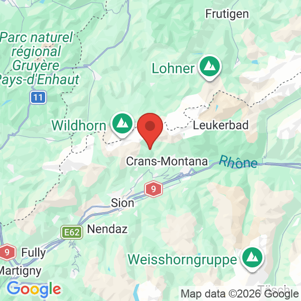 Carte de l'activité
