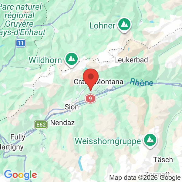 Carte de l'activité
