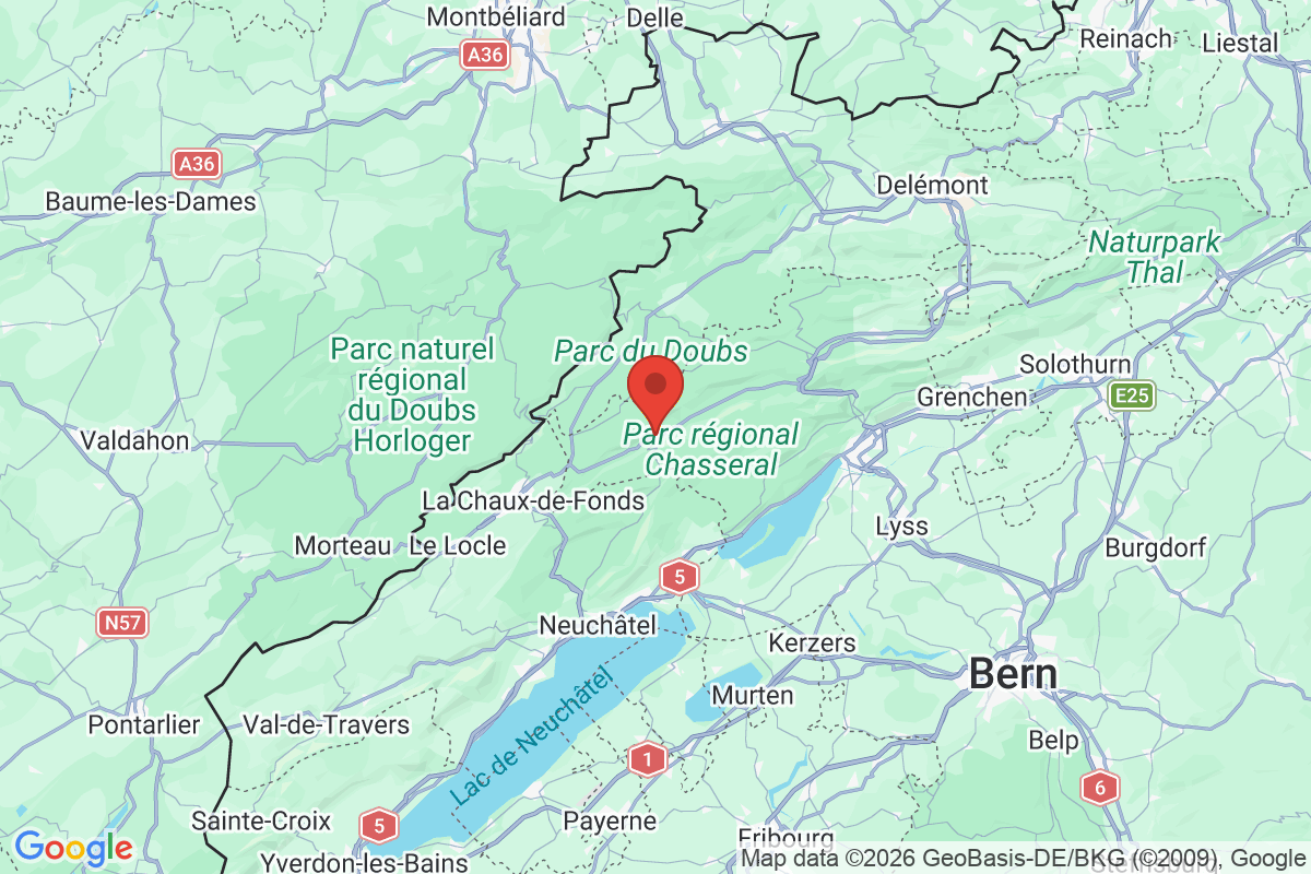 Carte de l'activité