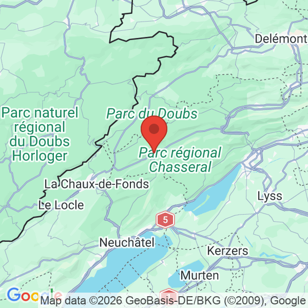 Carte de l'activité
