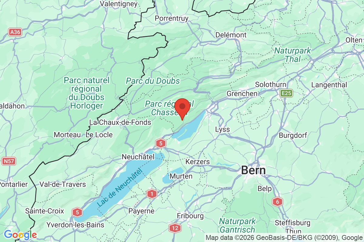 Carte de l'activité