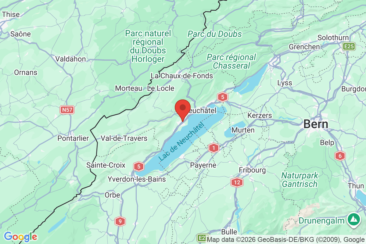 Carte de l'activité