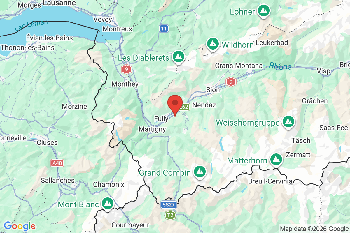 Carte de l'activité
