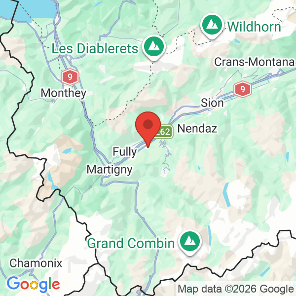 Carte de l'activité