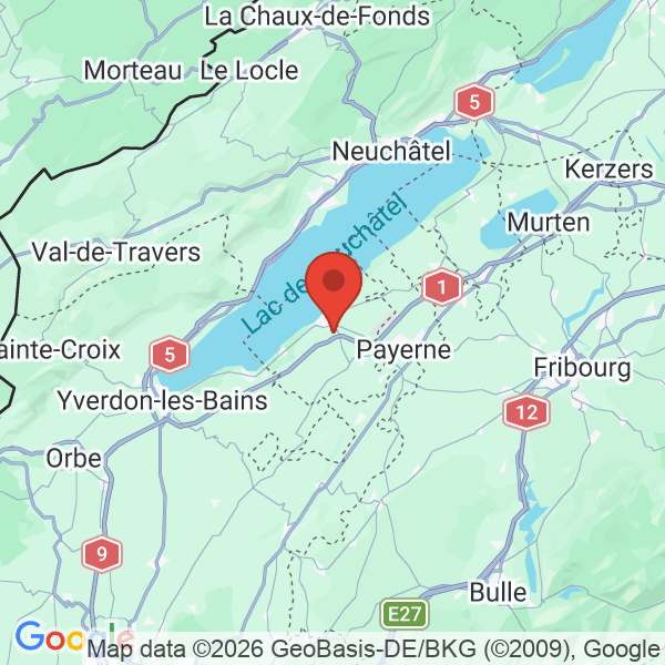 Carte de l'activité