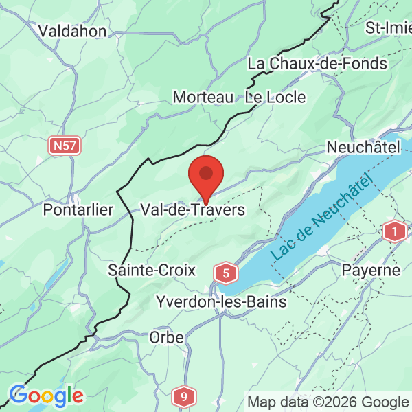 Carte de l'activité