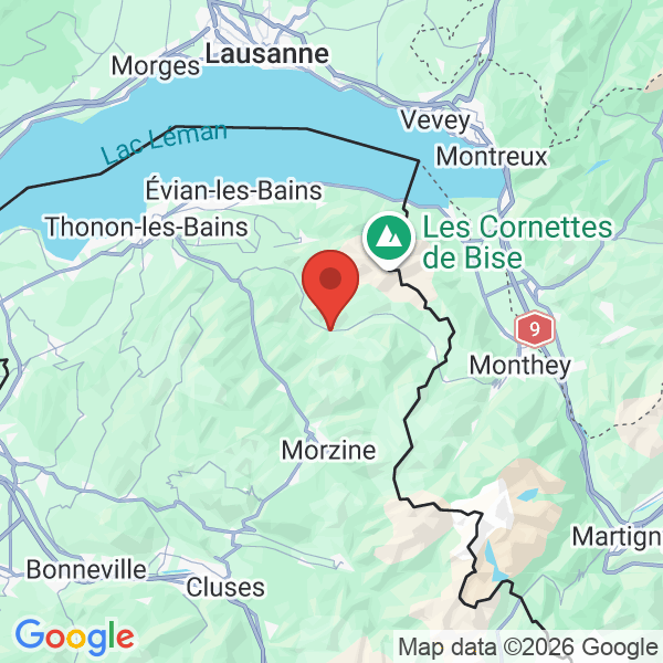 Carte de l'activité