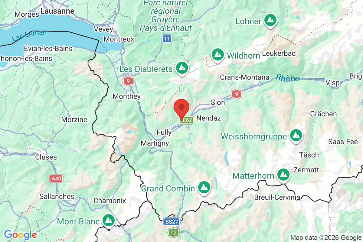 Carte de l'activité
